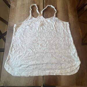Lolë Lace Patterned Tank Top